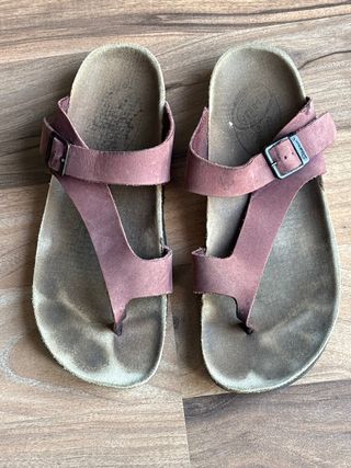 Sandalias Dippner Talla 40 berenjena