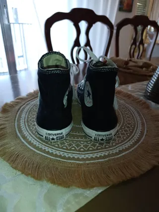 Converse Negro/Blanco Talla X