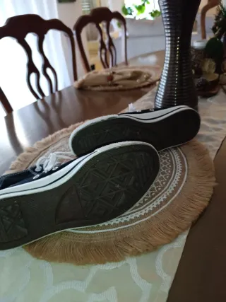 Converse Negro/Blanco Talla X