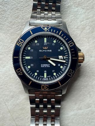 Orologio Glycine Combat Sub automatic 20 ATM