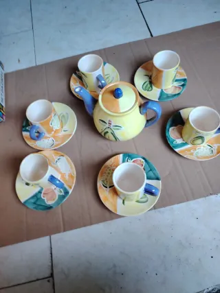 Set da caffè in ceramica