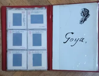 Goya en el Prado. Diapositivas a color.