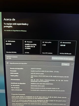 PC Gaming Económico - i5 + R9 380 Nitro OC + SSD