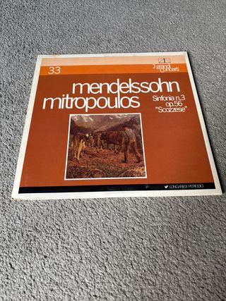 Dischi in vinile: Mendelssohn, Chopin, Saint-Saëns