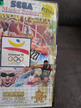 Juegos Master System: Olympic Gold y Aztec Adventu