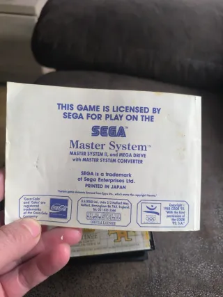 Juegos Master System: Olympic Gold y Aztec Adventu