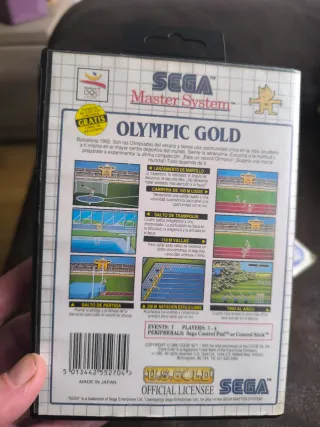Juegos Master System: Olympic Gold y Aztec Adventu