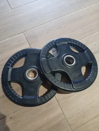 2 discos Body Solid 15 kg