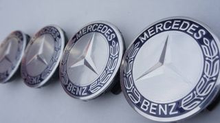 Tapas Llantas Mercedes Benz (4 uds) 75mm.