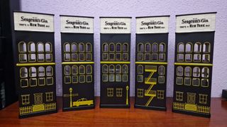 Pack 6 Cajas Metálicas Seagram's Gin New York