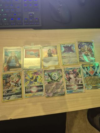 Cartas Pokémon V, VMAX, VSTAR y más