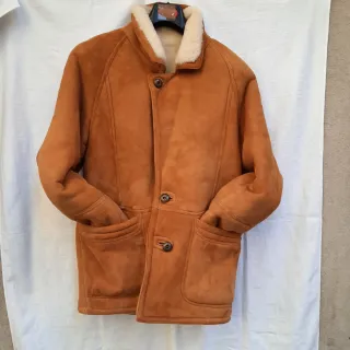 Montone Shearling pelliccia senape