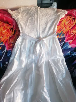 Vestido de Comunión o Fiesta Blanco