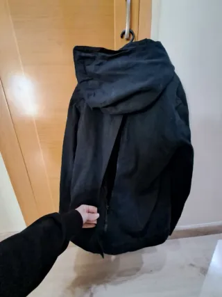 Cazadora porteo negra talla M