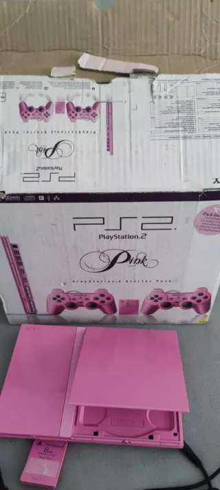 PlayStation 2 Slim Rosa