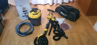 Lijadora de pared PowerPlus + accesorios