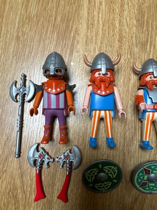 Playmobil Vikingos con Accesorios