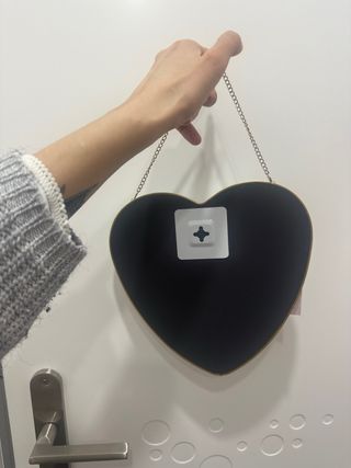 Espejo Corazón Dorado
