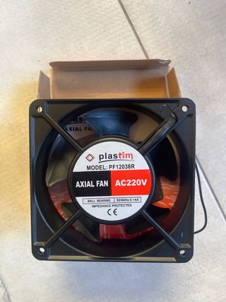 Ventilador Axial Plastim AC 220V