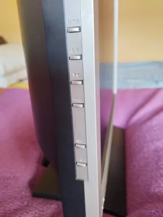 Monitor per PC e TV Argento/Nero