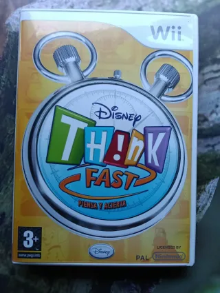 Juego Disney Think Fast Wii