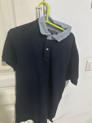 Polo Tommy Hilfiger Azul Talla M