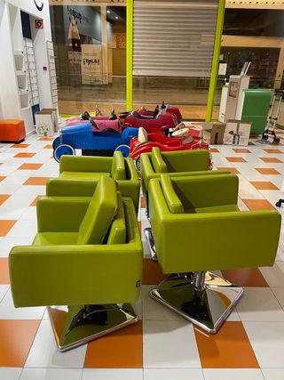 Sillas de Peluquería Verdes