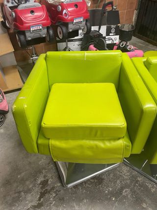 Sillas de Peluquería Verdes