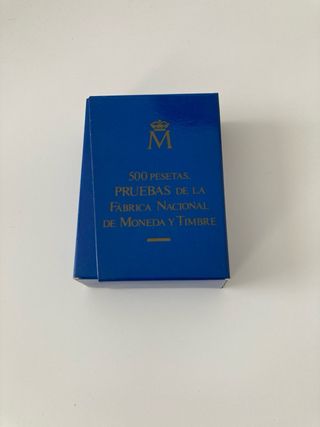 Estuche 500 Pesetas 1987