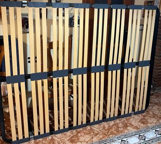 Somier 135x180cm Metal y Madera