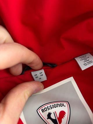 Chaqueta de esquí Rossignol Roja