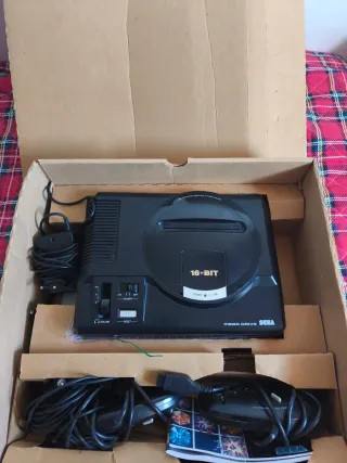 Sega Mega Drive Consola Negra