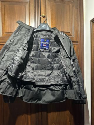 Chaqueta Moto RST Mujer Negra