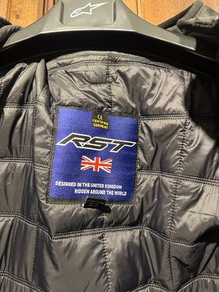 Chaqueta Moto RST Mujer Negra