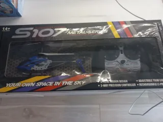 Helicóptero RC Metal Syma S107