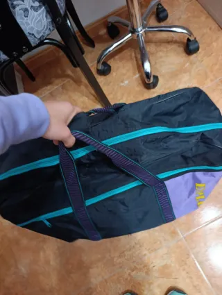 Macuto negro y morado