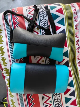 Silla Gaming Negra y Azul