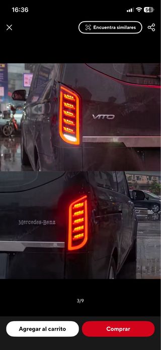 Pilotos Traseros Mercedes Benz