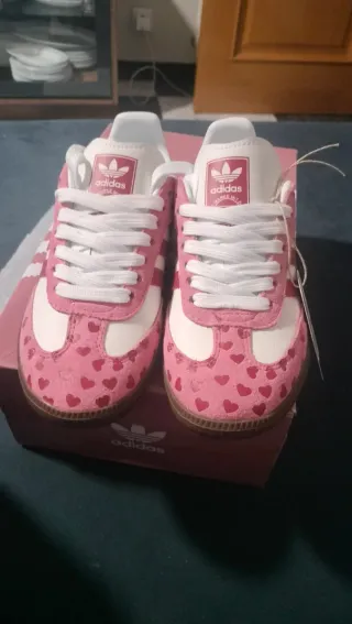 Adidas Zapatillas Mujer Talla 36 Corazones