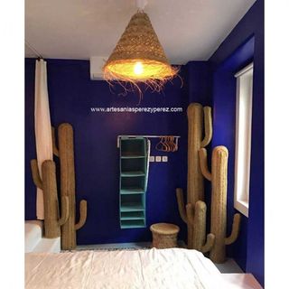 Cactus de esparto natural