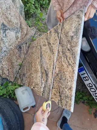 granito de encimera de cocina(solo granito)