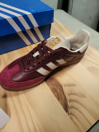 Adidas Samba Bordeaux Oro