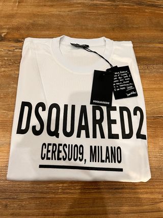 T-shirt Dsquared2 bianca CERESU09 MILANO