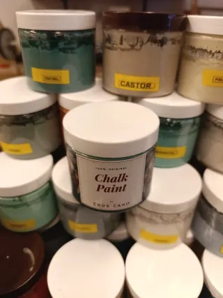 Lote Pinturas Chalk Paint Chus Cano