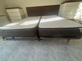 2 Somieres con Colchones Individuales