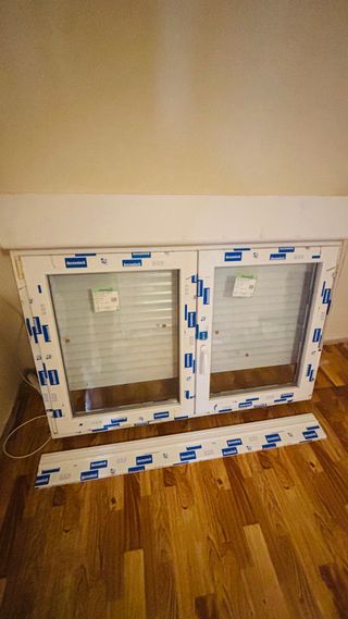 OFERTON VENTANA PVC nueva con persiana