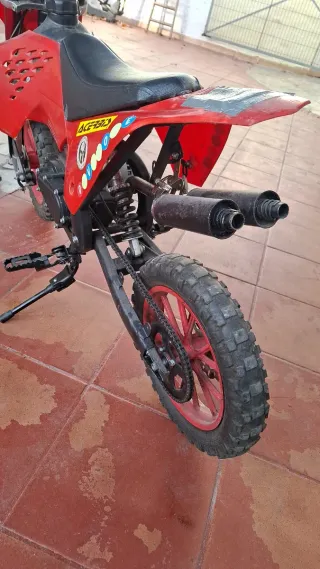 Minimoto Cross Roja