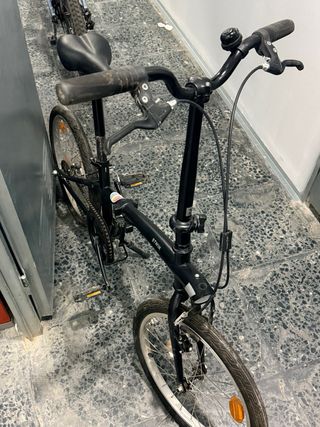 Bicicleta plegable Decathlon BTWIN