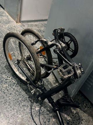 Bicicleta plegable Decathlon BTWIN