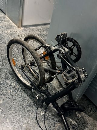 Bicicleta plegable Decathlon BTWIN